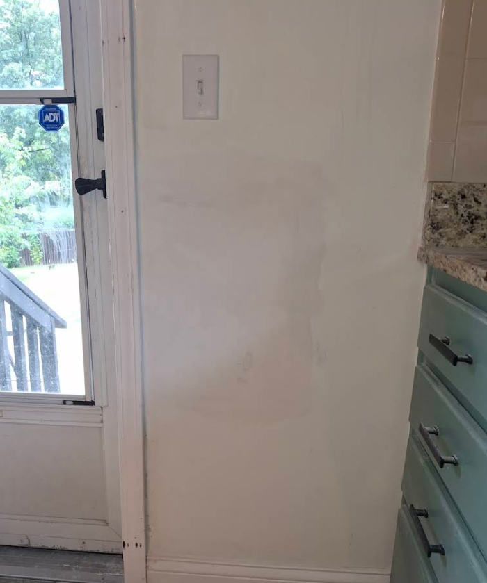 Completed handyman project — finish carpentry